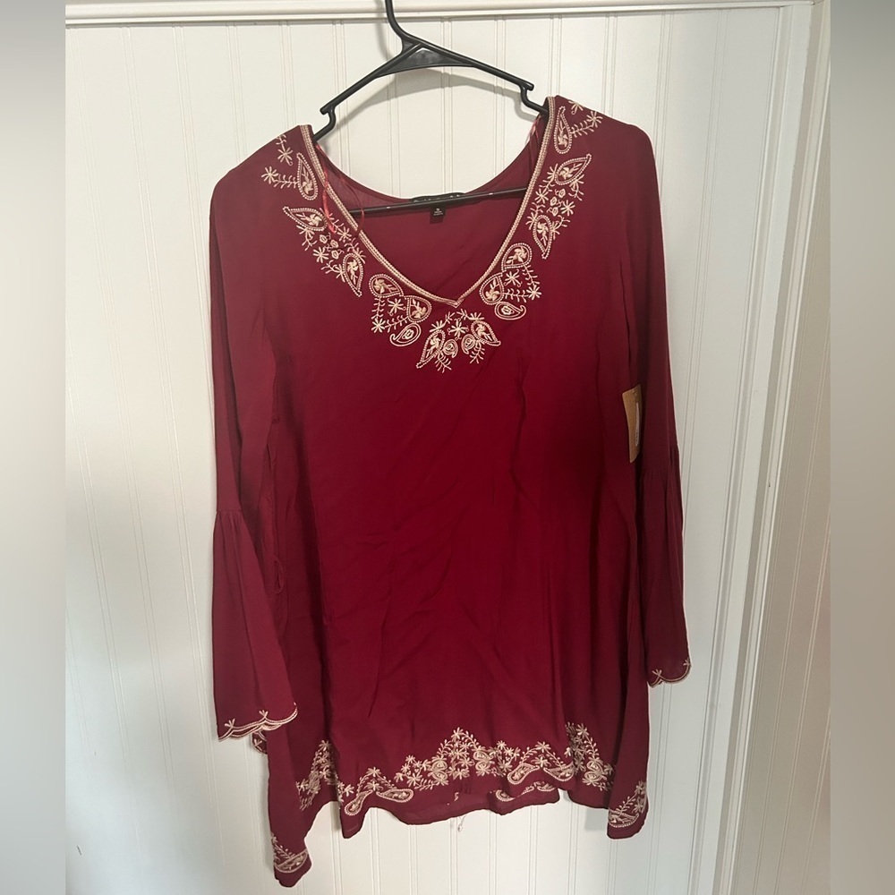 American Threads dress small